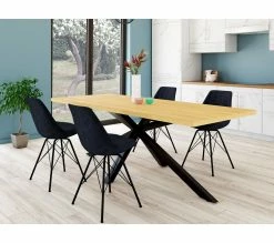 Offres 🧨 TIME Table L.220 HEAVEN plaquée chêne sauvage 🧨 -Promos TIME Magasin 5713941207463 AMB3D 282235