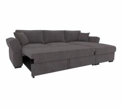 Meilleur prix 🎁 TIME Canapé convertible méridienne réversible CASABLANCA tissu Enjoy marron glacé 5 🛒 -Promos TIME Magasin 5907690901677 Z2