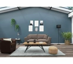 De gros 😀 TIME Canapé 3 places CASABLANCA tissu Apache taupe 13 🎉