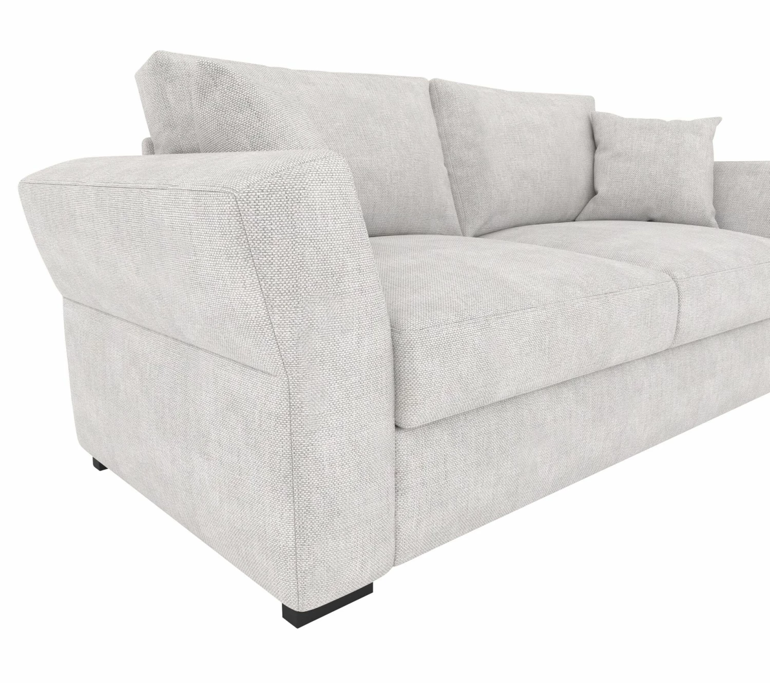 Bon marché 🎁 TIME Canapé 3 places CASABLANCA tissu Apolo silver 6 🌟 7 Bon marché 🎁 TIME Canapé 3 places CASABLANCA tissu Apolo silver 6 🌟 – Image 5