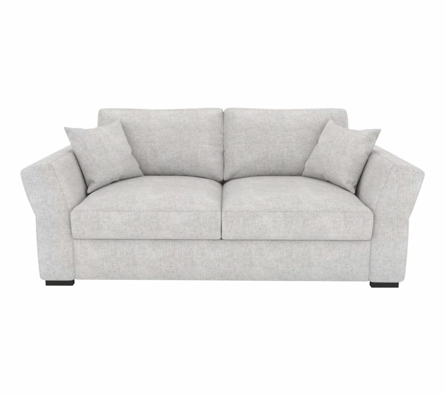 Bon marché 🎁 TIME Canapé 3 places CASABLANCA tissu Apolo silver 6 🌟 4 Bon marché 🎁 TIME Canapé 3 places CASABLANCA tissu Apolo silver 6 🌟 – Image 2