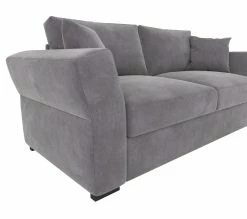 Coupon 🔔 TIME Canapé 3 places CASABLANCA tissu Bella gris souris ⌛ -Promos TIME Magasin 5907690901943 D