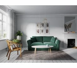 Bon marché 🧨 TIME Canapé 3 places CASABLANCA tissu Bella vert 😀
