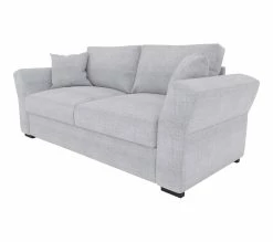 Budget 😀 TIME Canapé 3 places CASABLANCA tissu Bergamo gris clair 90 😉 -Promos TIME Magasin 5907690901981 P