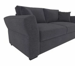 Grosses soldes 👍 TIME Canapé 3 places CASABLANCA tissu Enjoy graphite 24 😉 -Promos TIME Magasin 5907690902056 D