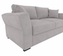 Sortie 🌟 TIME Canapé 3 places CASABLANCA tissu Enjoy gris 21 👍 -Promos TIME Magasin 5907690902063 D