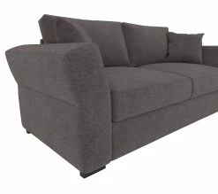 Meilleur prix ⭐ TIME Canapé 3 places CASABLANCA tissu Enjoy marron glacé 5 👍 -Promos TIME Magasin 5907690902087 D