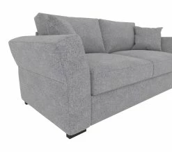 Meilleure vente ❤️ TIME Canapé 3 places CASABLANCA tissu Malmo gris 90 💯 -Promos TIME Magasin 5907690902131 D