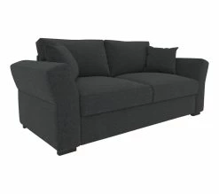 Coupon 🔔 TIME Canapé 3 places CASABLANCA tissu Malmo noir 96 ⌛ -Promos TIME Magasin 5907690902148 Q