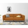 Promo 🧨 TIME Canapé 3 places OSLO tissu Apache cognac 10 😉 -Promos TIME Magasin 5907690917869 AMB1