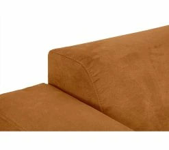 Promo 🧨 TIME Canapé 3 places OSLO tissu Apache cognac 10 😉 -Promos TIME Magasin 5907690917869 Z4