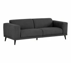 Bon marché ✔️ TIME Canapé 3 places OSLO tissu Apolo 2 anthracite 🥰 -Promos TIME Magasin 5907690917906 Q