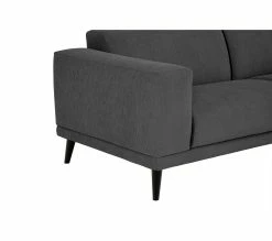 Bon marché ✔️ TIME Canapé 3 places OSLO tissu Apolo 2 anthracite 🥰 -Promos TIME Magasin 5907690917906 Z2