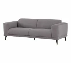Meilleur prix 🛒 TIME Canapé 3 places OSLO tissu bella dark grey ✔️ -Promos TIME Magasin 5907690918019 P