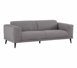 Meilleur prix 🛒 TIME Canapé 3 places OSLO tissu bella dark grey ✔️ -Promos TIME Magasin 5907690918019 Q