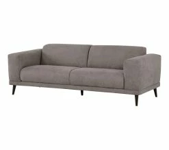 De gros 🌟 TIME Canapé 3 places OSLO tissu enjoy marron glacé ✨ -Promos TIME Magasin 5907690918170 P