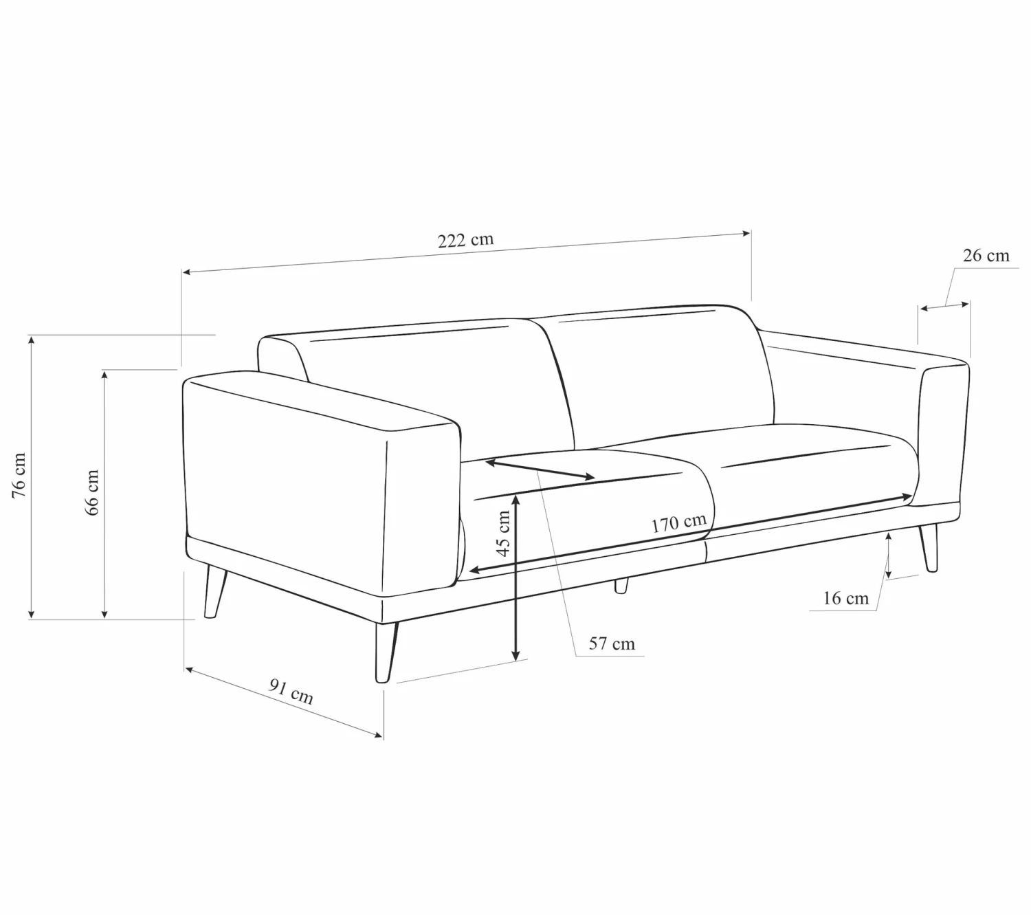 Tout neuf ⭐ TIME Canapé 3 places OSLO tissu malmo new 96 anthracite 🌟 15 Tout neuf ⭐ TIME Canapé 3 places OSLO tissu malmo new 96 anthracite 🌟 – Image 13