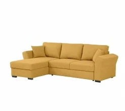 Acheter 👏 TIME Canapé convertible méridienne réversible CASABLANCA tissu Crown curcuma 10 ✨ -Promos TIME Magasin 5907690923747 P