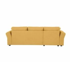 Acheter 👏 TIME Canapé convertible méridienne réversible CASABLANCA tissu Crown curcuma 10 ✨ -Promos TIME Magasin 5907690923747 Z2