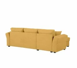 Acheter 👏 TIME Canapé convertible méridienne réversible CASABLANCA tissu Crown curcuma 10 ✨ -Promos TIME Magasin 5907690923747 Z3