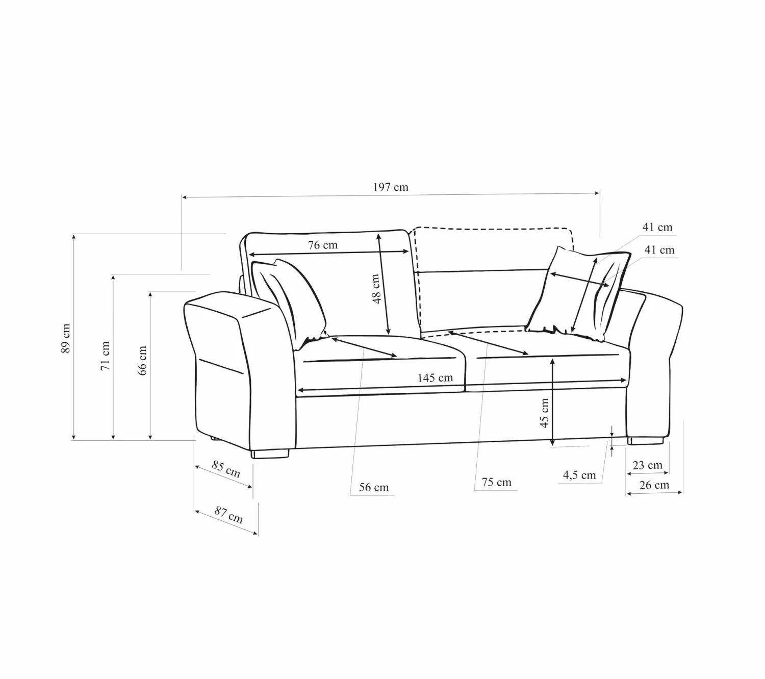 De gros 🎉 TIME Canapé 3 places CASABLANCA tissu Crown amber 💯 8 De gros 🎉 TIME Canapé 3 places CASABLANCA tissu Crown amber 💯 – Image 6