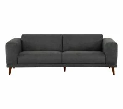 Coupon 🔔 TIME Canapé 3 places pieds bois OSLO tissu crown ébène 🎁 -Promos TIME Magasin 5907690927059 F