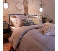 Bon marché 😀 TIME Lit 140x190 cm ARTHUR anthracite et pin massif ⌛ -Promos TIME Magasin 8435178385246 AMB4