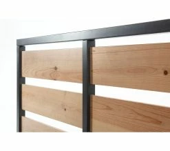 Bon marché 😀 TIME Lit 140x190 cm ARTHUR anthracite et pin massif ⌛ -Promos TIME Magasin 8435178385246 D