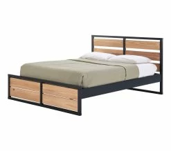 Bon marché 😀 TIME Lit 140x190 cm ARTHUR anthracite et pin massif ⌛ -Promos TIME Magasin 8435178385246 Z7